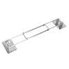 195‑345mm RV Shower Corner Storage Bar Stainless Steel Adjustable Bathroom Storage Rack Guard Rod for Trailer Yacht