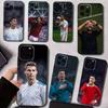Sportovní hvězda CR7 C-Cristiano R-Ronaldo Pouzdro na telefon Pro iPhone 17,16,15,14,13,12,11 Plus,Pro Max,XS,Měkký silikonový černý kryt