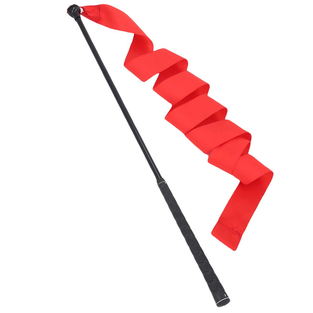 Club Swing Trainer Stick with Ribbon Improve Swing Posture Rhythm Training for Indoor Outdoor 27.6in Long