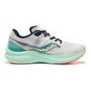 SAUCONY Slay Comfortable Breathable Rebound Shock Absorption Durable Low-Top Marathon Running Shoes Unisex Running Shoes White Green S28192-14
