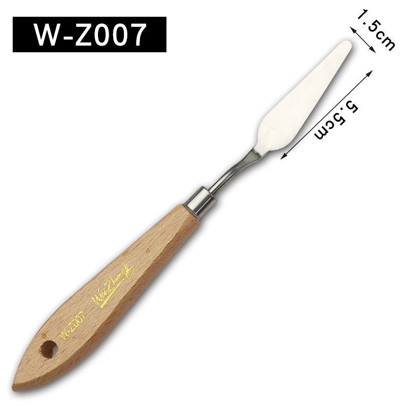 5-Piece Stainless Steel Palette Knife Set for Gouache and Oil Painting
