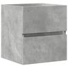 Bathroom Vanity Unit Concrete Grey 41 x 38.5 x 45 cm Particleboard