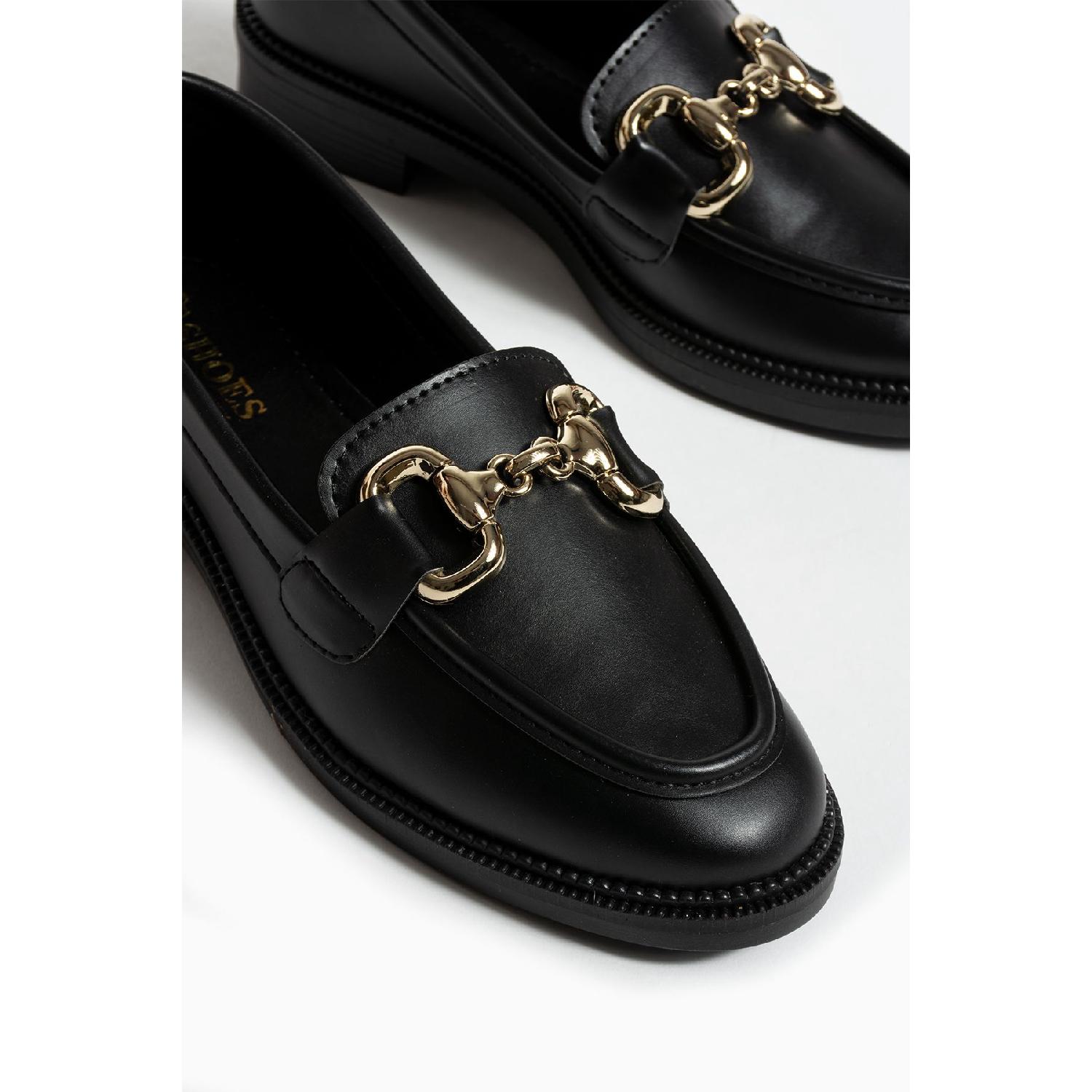 

Jane Women s Loafer Moccasin Casual Buckle Detail Daily Shoes 36 чорний