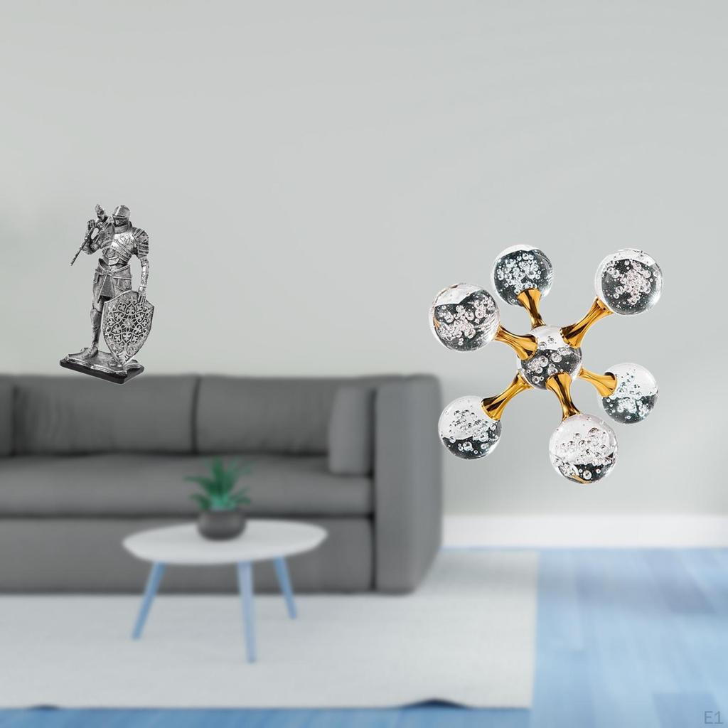 Nordic Abstract Knight Resin Figurine Modern Art Sculpture Ornament for Desk Office Table Cabinet