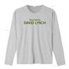 T-shirt vintage lavata da uomo, leggenda del cinema surrealista diretto da David Lynch, moda elasticizzata, elegante, leggermente casual
