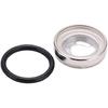 Universal Motorcycle Brake Master Cylinder Reservoir Sight Glass Front Rear Replacement for (18mm)