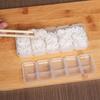 Formă pentru bile de orez Formă pentru sushi Formă pentru sushi bile de orez Cutie de depozitare sub presiune Cutie de prânz Bento Tool DIY Bucătărie