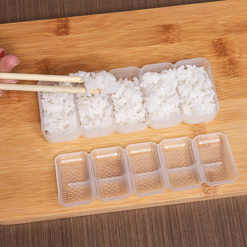 Rice Ball Mold Sushi Mold Sushi Mold Rice Ball Non-Stick Pressure Storage Box Lunch Box Bento Tool Diy Kitchen