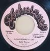 7inch Record BABY WAYNE  Long Donkey Cod NONE Techniques Jamaica Reggae Ska  Dub Used