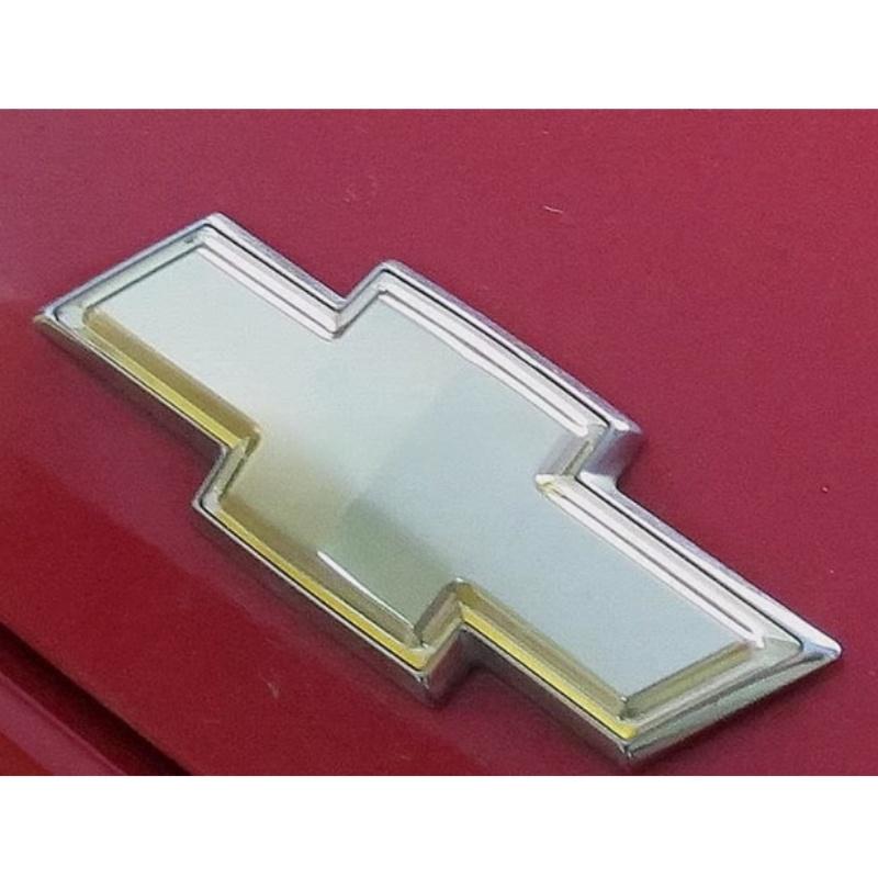 1 pezzo 3D 115mmx49mm per Chevrolet SPARK Auto Griglia Anteriore Cofano Faro Emblema Posteriore Paraurti Posteriore Bagagliaio Adesivo Distintivo Styling