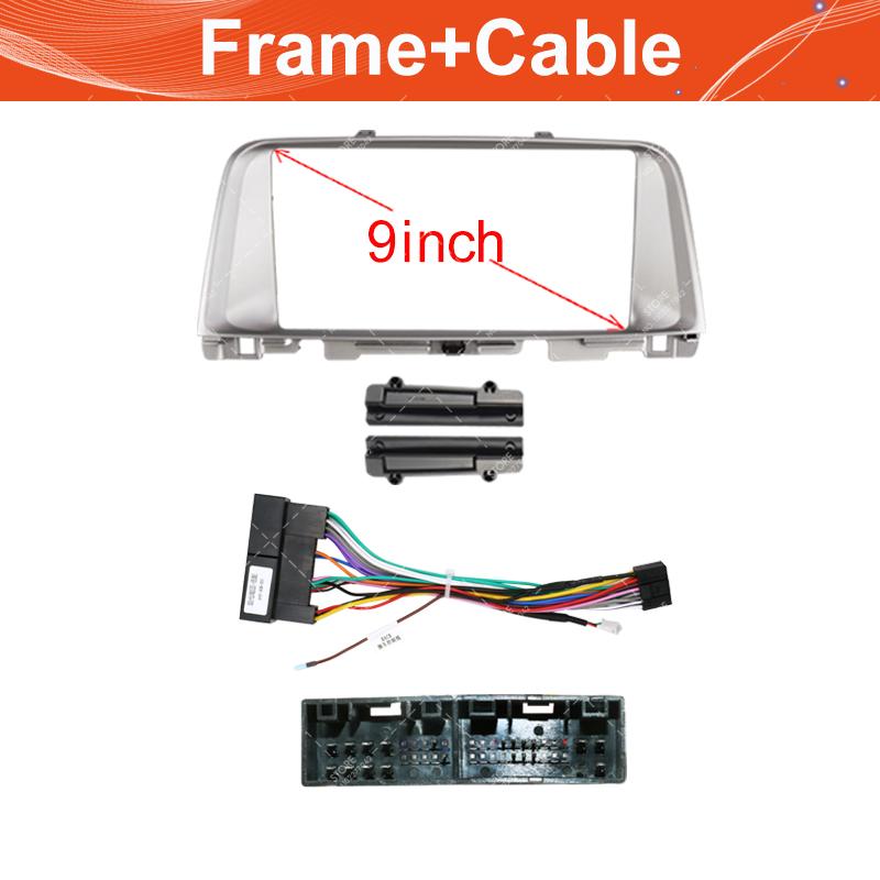 9/10 Inch Car Radio Stereo Android GPS Multimedia Radio Fascia Panel Dashboard Frame Kit For Kia K5/Optima 2016-2019.