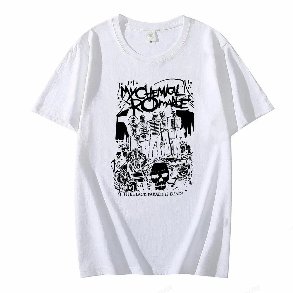 My Chemical Romance T-Shirt Herren Mode T-Shirts Baumwoll-T-Shirt Kinder Hip Hop Oberteile Tees Damen T-Shirt Sommer Vintage Anime Oberteile Junge