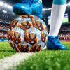 Pallone da Calcio Stampato Hull City Taglia 5, Antiscivolo, Souvenir da Partita per Adulti per i Tifosi di Calcio