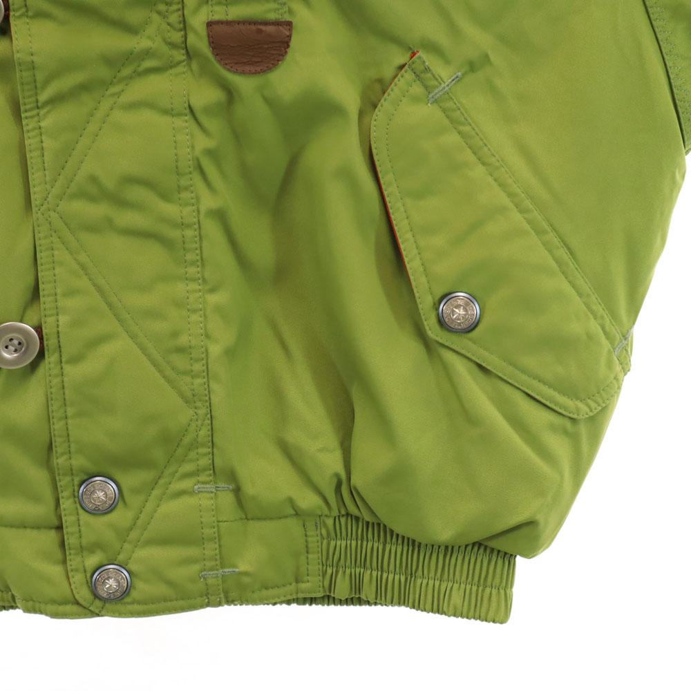 DESCENTE 80s Vintage Batting Jacket L Matcha Men's Used