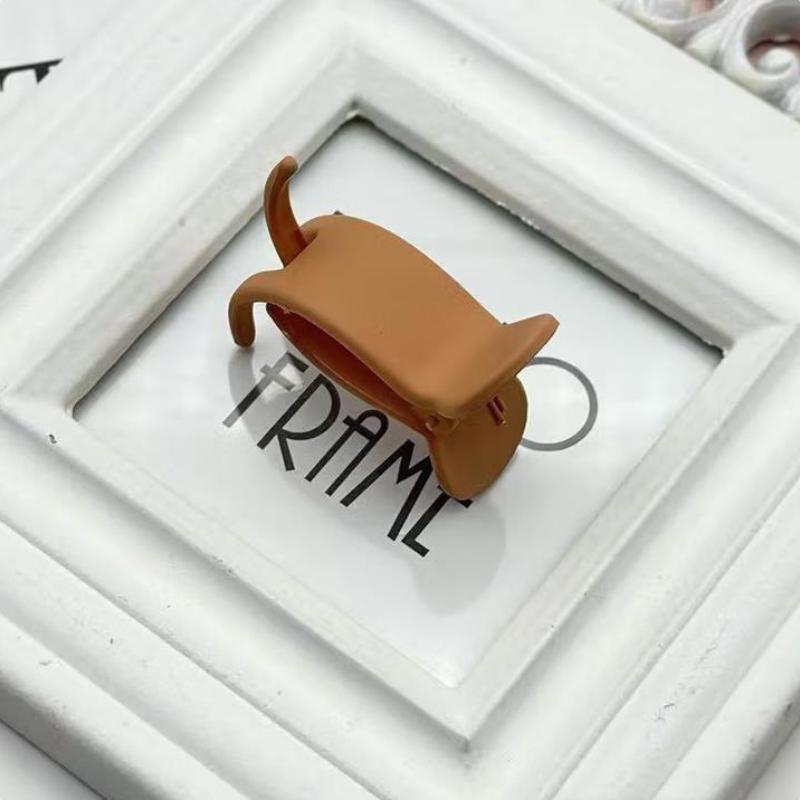 Fashion Simple Ponytail Hair Clip Solid Color Hair Accessories Hairpin Headdress Headwear Barrette Women