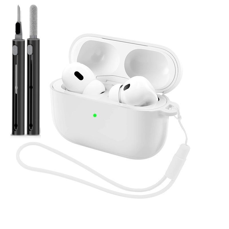 (2026 New) for AirPods Pro 3 Soft Silicone Case Cover For AirPods Pro 3rd Generation Shockproof Protector Case with Cleaner Kit