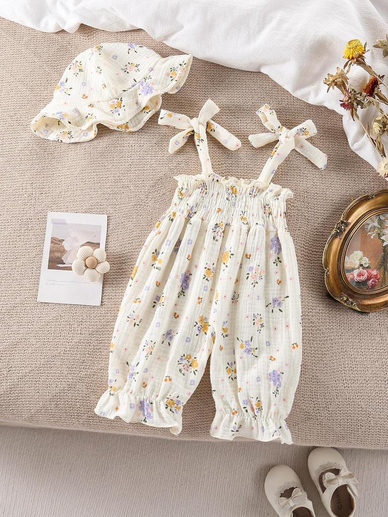 Mono de algodón con capucha para recién nacido: Mono de Verano Adorable con Broches en la Entrepierna para Bebés