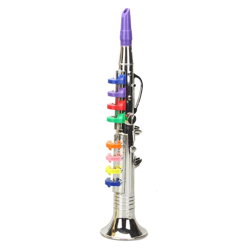 

Clarinet Classical Trumpet Saxophone Imitation Musical Instrument Toys Boys Girl Early Education Learning Tool For Kids Children