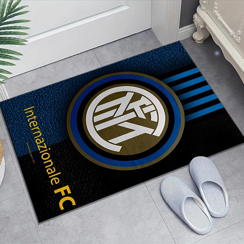 1 Stück Fußballteam-Design Teppich - Rutschfest, Weich & Gemütlich Fußmatte für Wohnzimmer, Schlafzimmer, Büro - Dekoteppich für Innen/Außen