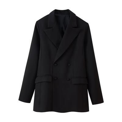 European and American Style, New Women's Clothing, Foreign Style, Fashionable, Lapel Collar, Waist Buckle Decoration Blazer