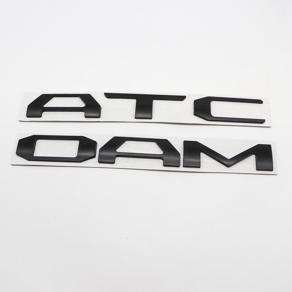 1SET For Tacoma 2016- 3D Tailgate Ert Letters - Matte Black Emblems