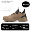 Arbeitsschuhe Schutz Sicherheitsschuhe Stahlkappe Leichtbau Arbeitsschuhe Wanderstiefel für Herren Unzerstörbare Sicherheitsschuhe