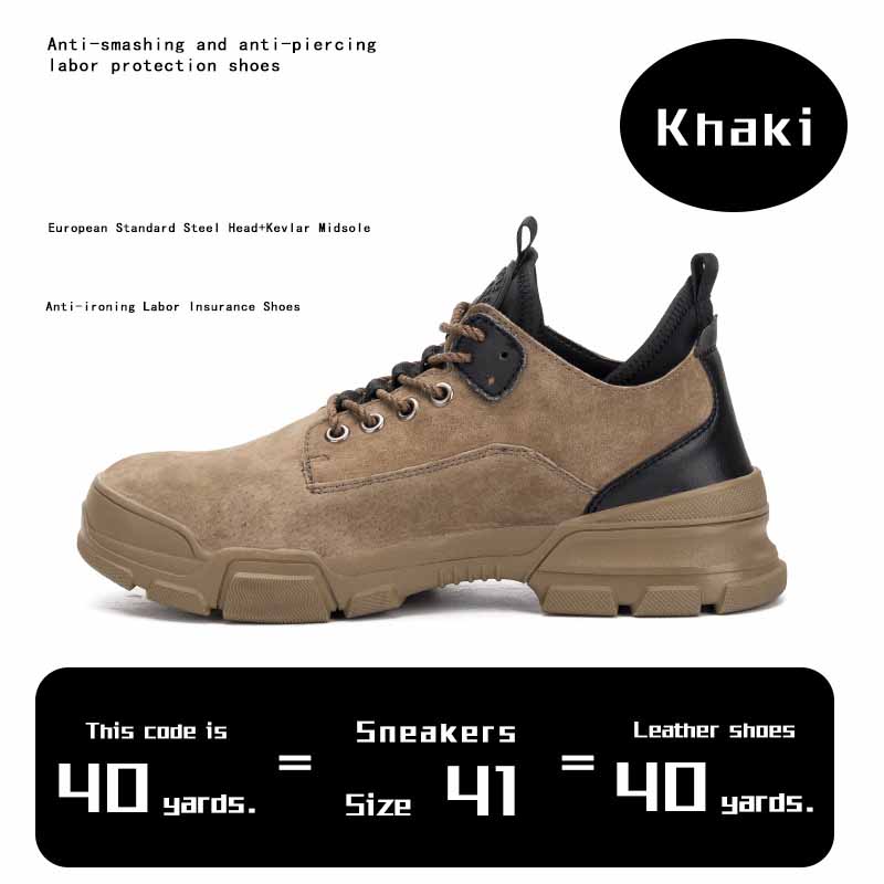 

Lightweight Construction Work Shoes Work Hiker Boots for Men Indestructible Safety Shoes Protection Safety Shoes Steel Toe 46