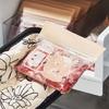 Long Fetter Oven Gloves Reinforced Heat Security Never Slip Outside for Baking Roasting Cooking