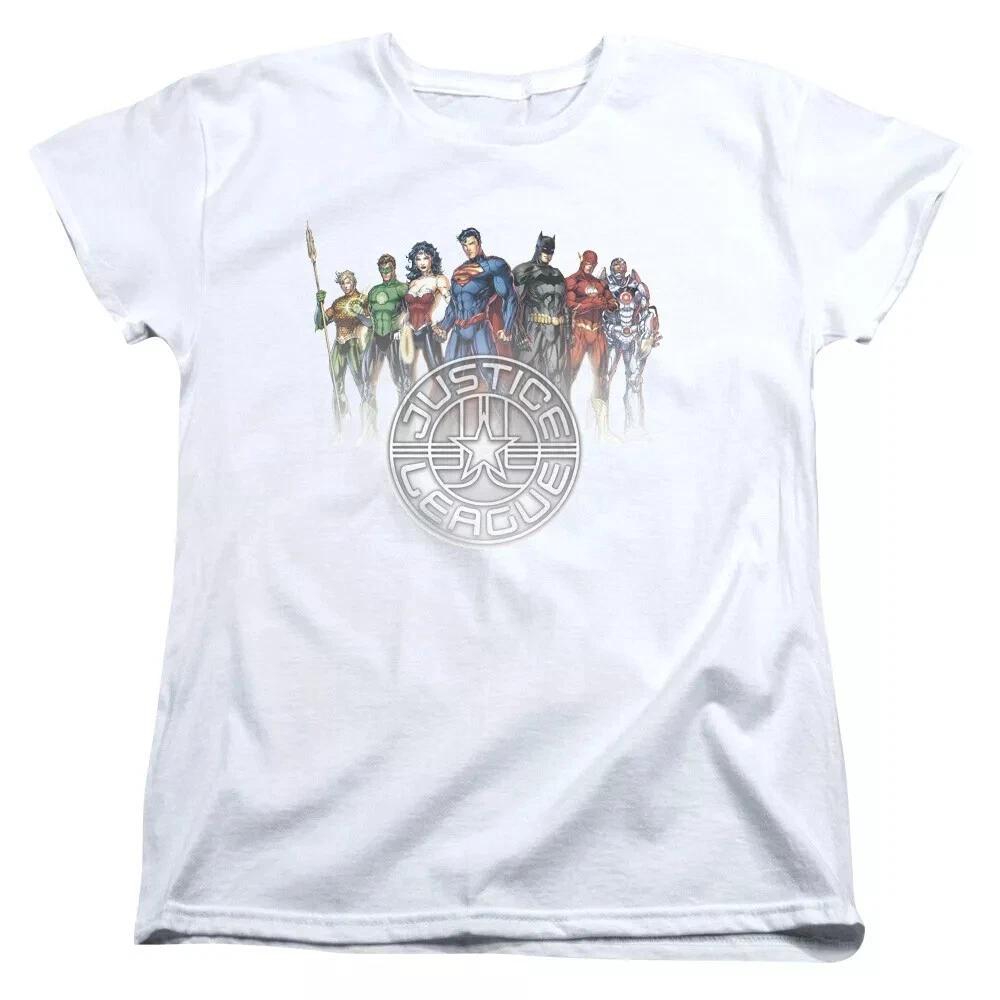 

Justice League Of America Circle Crest Women s T-Shirt S