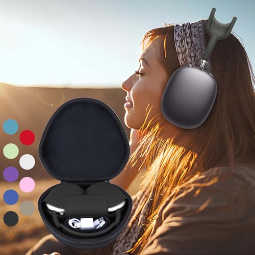 Peyyargo Storage Case Compatible with Apple AirPods Max Wireless Over-Ear Headphones (Space Gray Case Only)