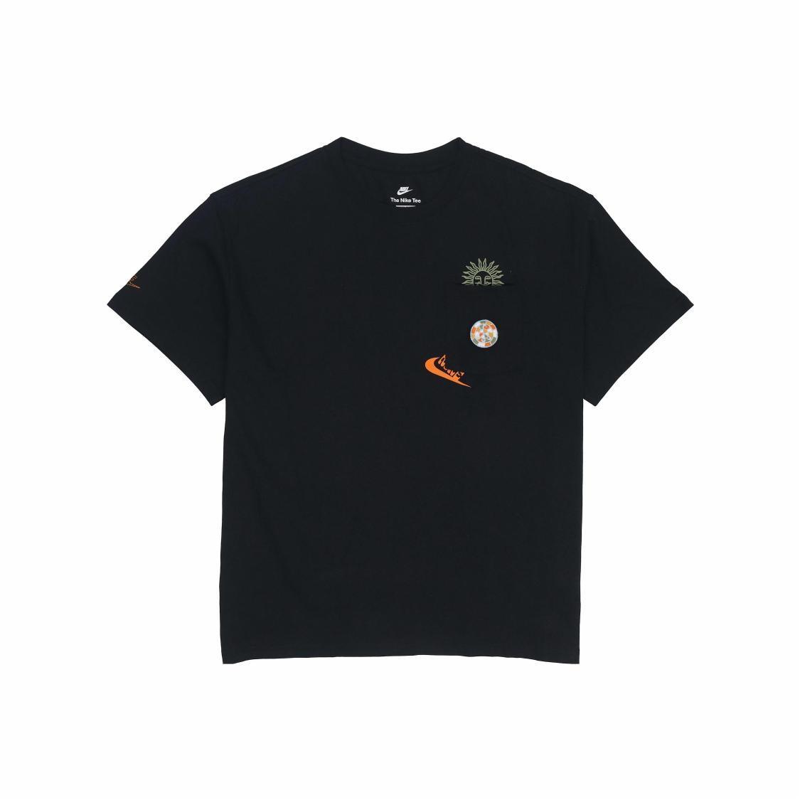Nike Men s Black Retro Logo Pocket Short-Sleeve T-Shirt XL