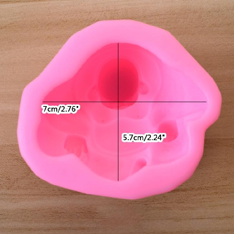 Maitreya Statue Candle Mold Multifunction Crystal Epoxy Resin Silicone Mold