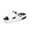 Fashion Men's Summer Thick Bottom Sandals Outdoor Wear Anti-Slip Beach Slippers Comfortable Two-Purpose EVA Material Botas Para Hombre