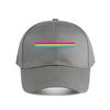 Rainbow  Bold Text Color Pride  Themed Design Baseball Cap Fashion Outdoor Sports Sunhat Unisex Snapback Cap Womens