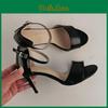 Open Straps Toe Summer Ankle Sandals Women Shoes High Heels Peep Toe Sandal Party Casual Ankle Strap Shoe