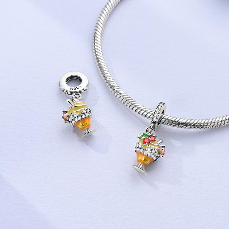 Copper Pendant Clown Avocado Charms Beads Fit Original Bracelet Making For Woman Jewelry Fashion Pendant Diy Gift
