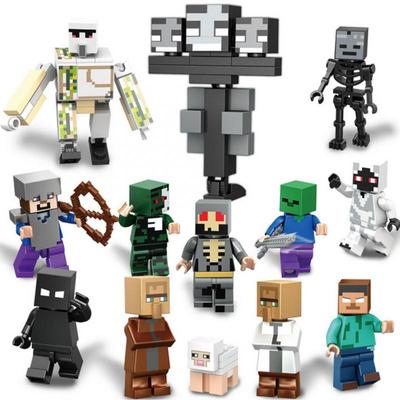 13 Stück Minecraft Meine Welt Serie Minifigur Passend für Lego Baustein Spielzeug