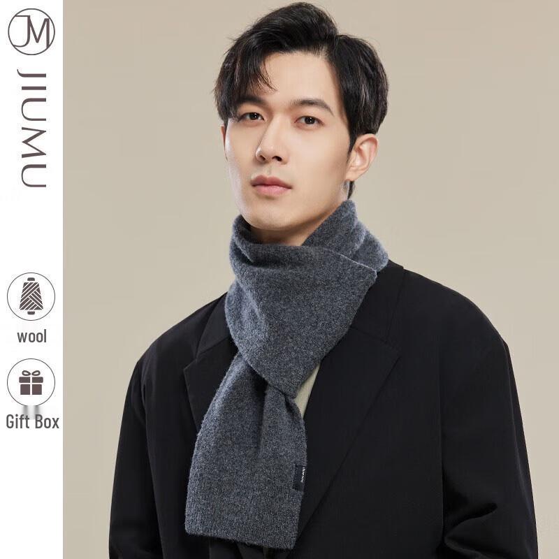 

JIUMU Men s Autumn/Winter Wool Scarf WY141 One Size