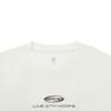Li Ning BADFIVE T Shirts Men's Ivory Crew Neck Moderate AHSW163-6