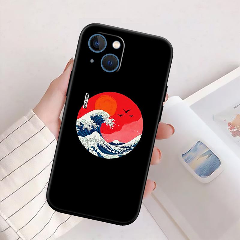 BH25 Great Wave Off Kanagawa New High-End Shell Phone Case for Redmi Note 8 9 Pro Max 9S 9T 9C NFC 8T 8A 10A A4