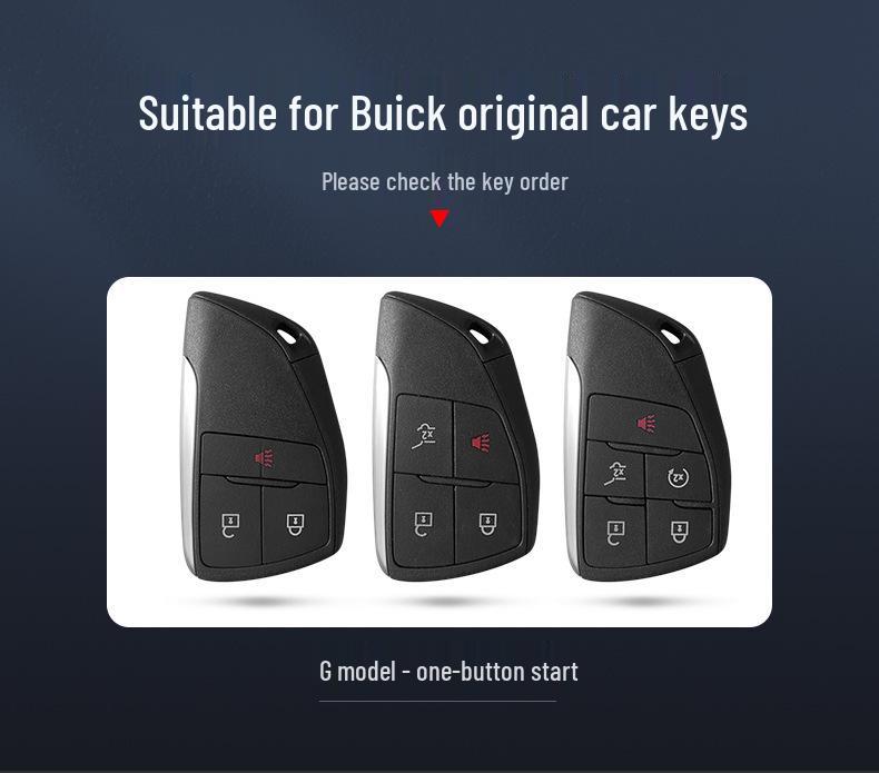 Buick Envision Plus 2021 Model Key Case Metal Protective Shell