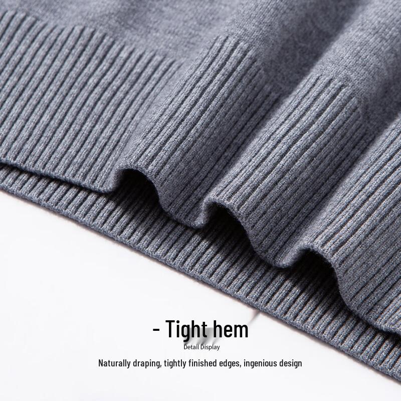 Hodo Men's Half-Zip Heavyweight Thermal Knit Sweater