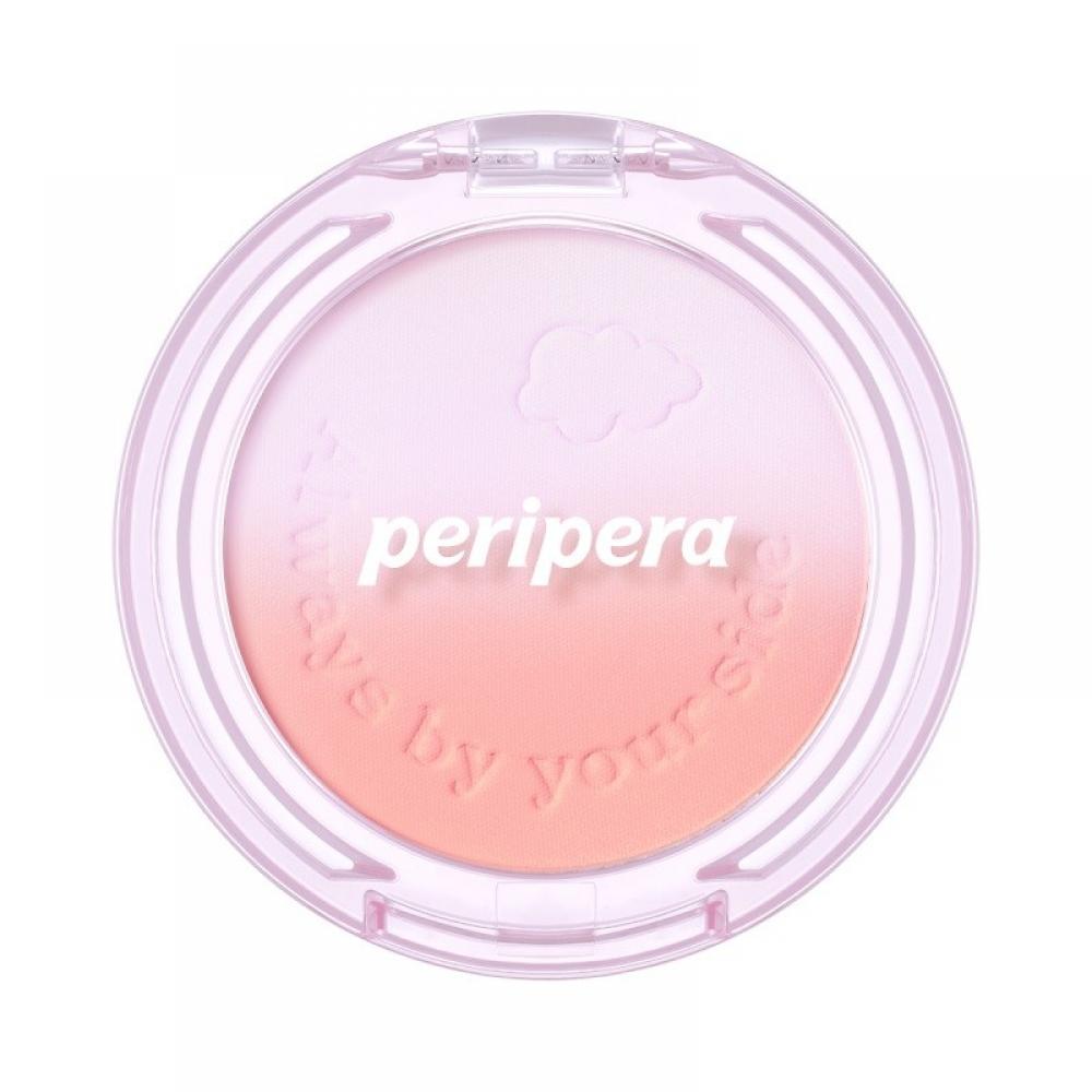 Peripera Pure Blushed Custom Cheek 002 Fluffy Peach Night Peri 