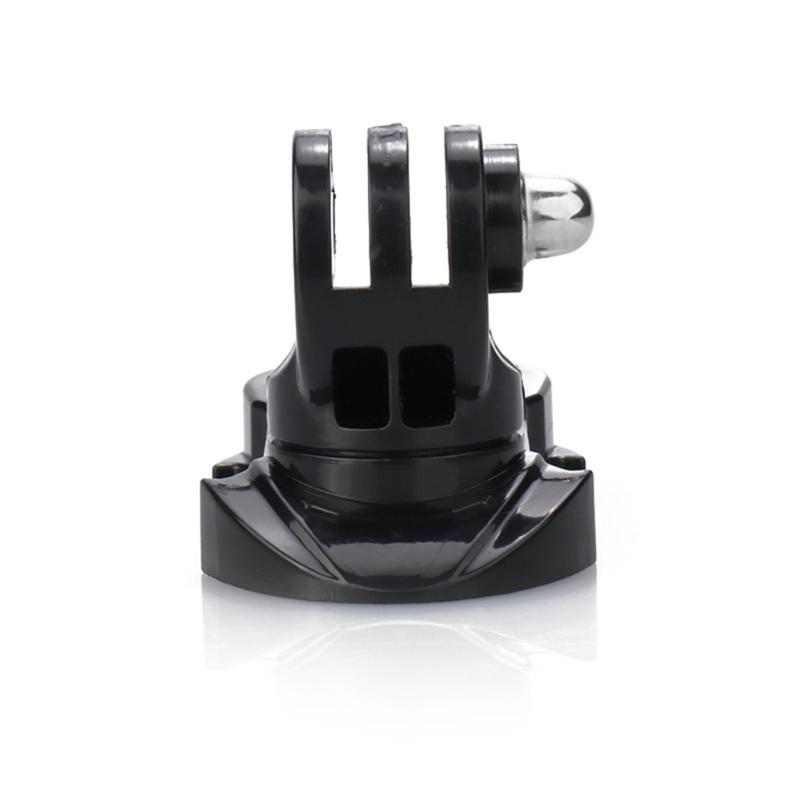 Action Camera Rotate Base Mount with 360Rotation Quick Release Buckle for Enhanced View in Outdoor Sports Activity