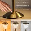 New Elegant and Beautiful Rechargeable LED Crystal Table Lamp with Dimming Function - Sophisticated Wireless Night Light for Hot