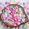 Spring Flower Buttons: Mixed Color Plastic Beads for DIY Jewelry and Clothing Accessories