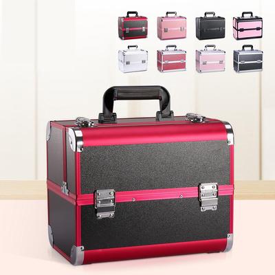 Aluminum Alloy Makeup, Hairdressing & Tattoo Tool Box
