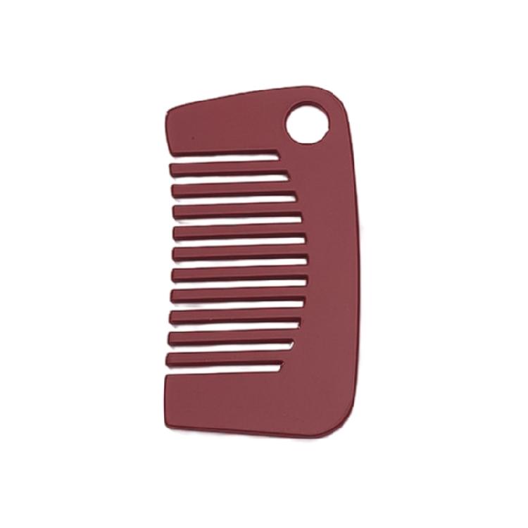 Portable Hairbrush Miniature Comb Necklace Pendant Convenient Hair Grooming Tool Portable Hairbrush for Women Girls