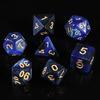 New Star Sky Style Illusion Color 4/6/8/10/12/20 Polyhedral Dice for DND TRPG Party Entertainment Dice Set Board Game Supplies
