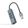 Nanocable Nanocable Hub 4 In 1 Usb 3-0 - Rj45 - Male - Female